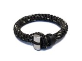 Brahman Bracelets Cobra, Ouroboros (Infinity) Armband Grijs Groen