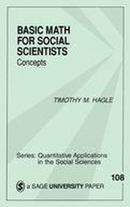 Quantitative Applications in the Social Sciences - Basic Mat ... - cover