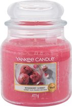 Yankee Candle - Roseberry Sorbet Candle ( růžový sorbet ) - Vonná svíčka