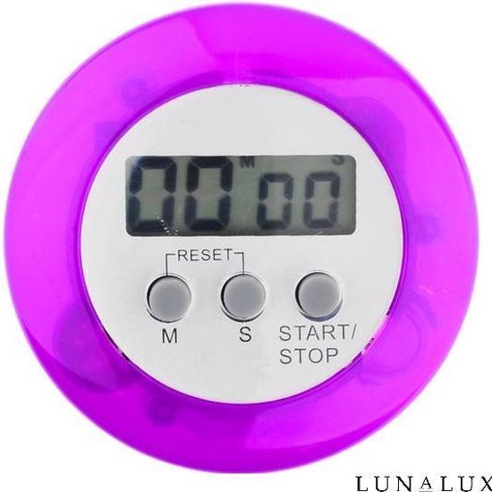 Kooktimer | Keukentimers voor de keuken, waterdichte timer voor douche, met LCD en zuignap voor klaslokaal, oefening, douche, bakken in de keuken, keuken