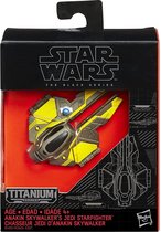 Hasbro Star Wars Black Series Titanium Anakin Skywalker's Jedi Starfighter - first order - the mandalorian - squadrons - rise of skywalker - lightsaber - dvd - Viros
