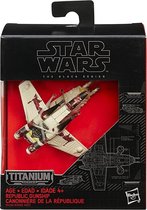 Hasbro Star Wars Black Series Titanium republic gunship - first order - the mandalorian - squadrons - rise of skywalker - lightsaber - dvd - Viros