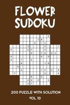 Flower Sudoku 200 Puzzle with solution Vol 10