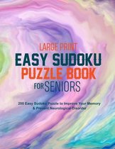 Large Print Easy Sudoku Puzzle Book for Seniors