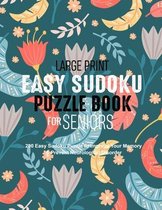 Large Print Easy Sudoku Puzzle Book for Seniors