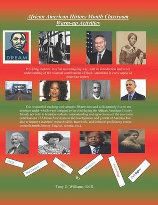 African American History Month Classroom Warmup Activities