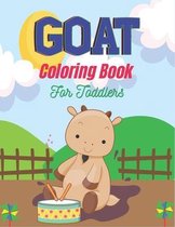 GOAT Coloring Book For Toddlers