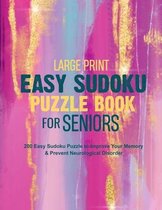 Large Print Easy Sudoku Puzzle Book for Seniors