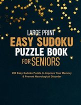 Large Print Easy Sudoku Puzzle Book for Seniors