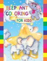 Elephant Coloring For Kids