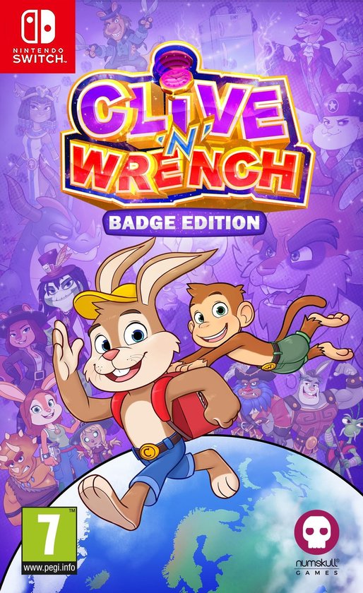 Clive n Wrench Badge Edition - Switch