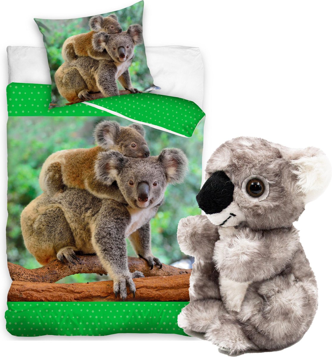 Beddinghouse Kids Koala Câlin housse de couette - Gris