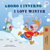 Italian English Bilingual Collection- I Love Winter (Italian English Bilingual Book for Kids)