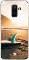 Samsung Galaxy A6 Plus (2018) Hoesje Transparant TPU Case - Sunset Surf #ffffff