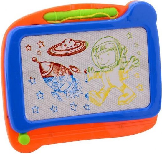 Kids Art Magnetisch Kleuren Tekenbord 45X30 Cm - Johntoy