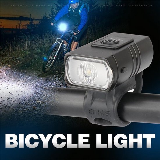 Led fietsverlichting set - USB oplaadbaar - Voorlicht en Achterlicht - Waterbestendig - Fietslampjes — afbeelding 2
