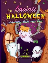 Kawaii Halloween Coloring Book For Kids