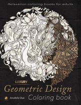 Geometric Design Colouring book RELAXATION COLORING BOOKS for Adults