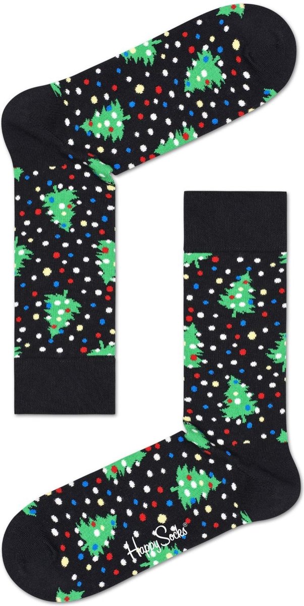 Happy Socks Christmas NIght Sock - unisex sokken - Unisex - Maat: 41 - 46