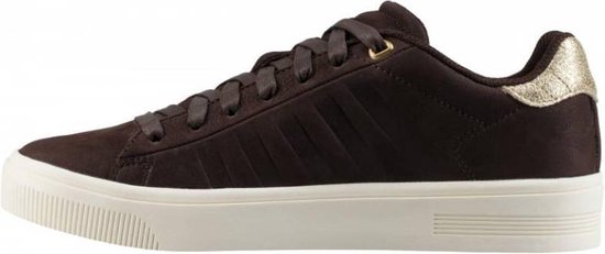 Rafflesia Arnoldi motor Politie K-Swiss Court Frasco bruin goud sneakers dames - Maat 41.5 | bol.com