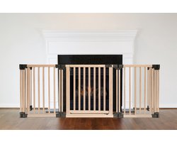 Safetots Houten Panelen voor de Open Haard, 88 x 200cm, Naturel, Hout