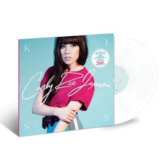 Carly Rae Jepsen - Kiss (LP) Exclusive Limited Opaque White Vinyl LP - Carly Rae Jepsen