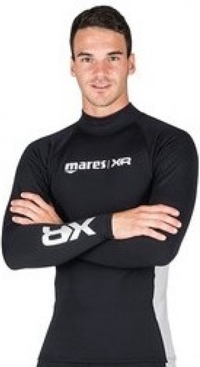 Mares Xr Rash Guard Met Lange Mouwen Zwart S Man