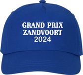 Cap - Pet Grand Prix Zandvoort - Unisex - Blauw met Wit