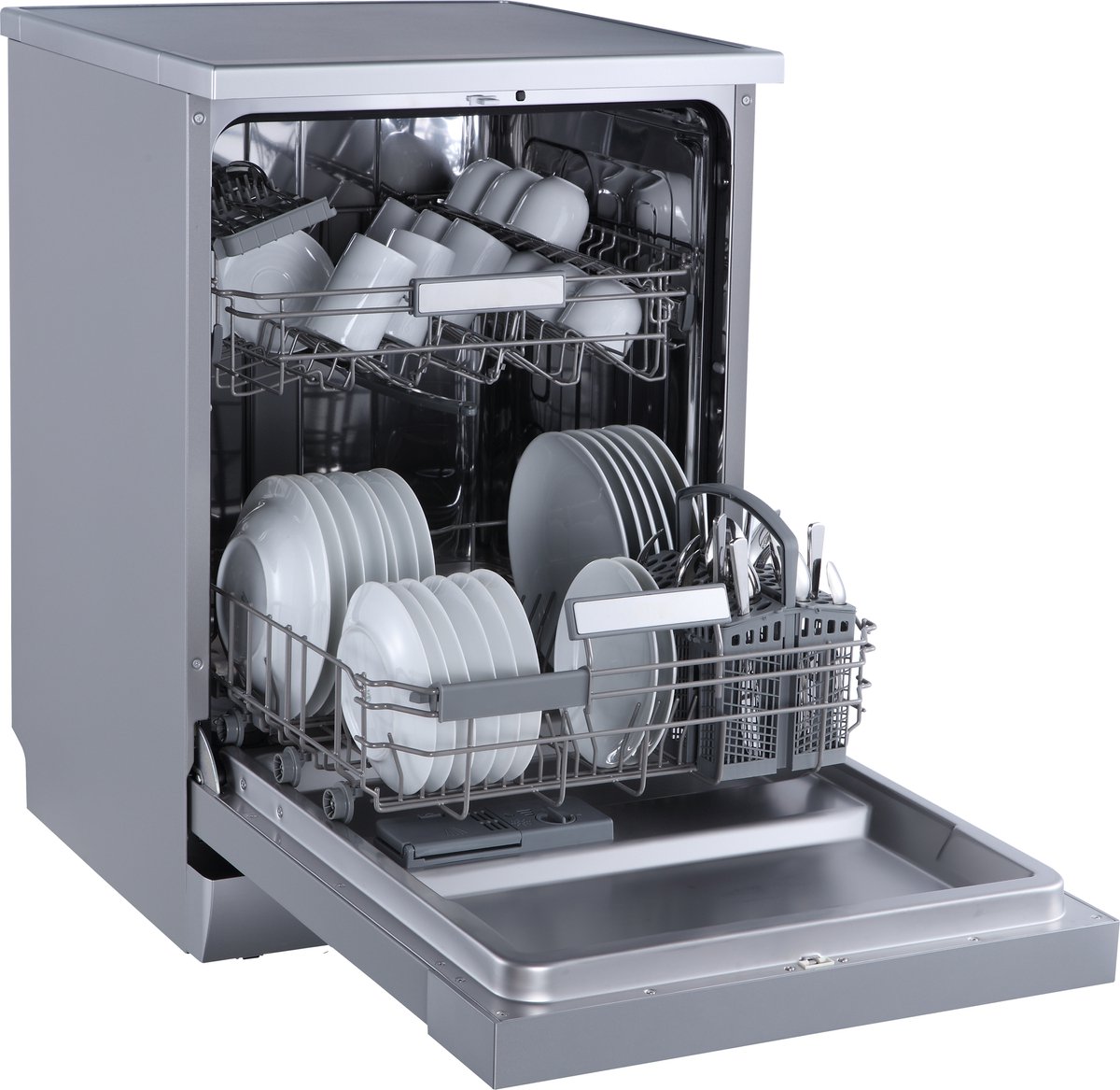 ETNA VWV142RVS - Vrijstaande vaatwasser - RVS - 60 cm - 42dB - 14 Couverts - Extra droog — afbeelding 3