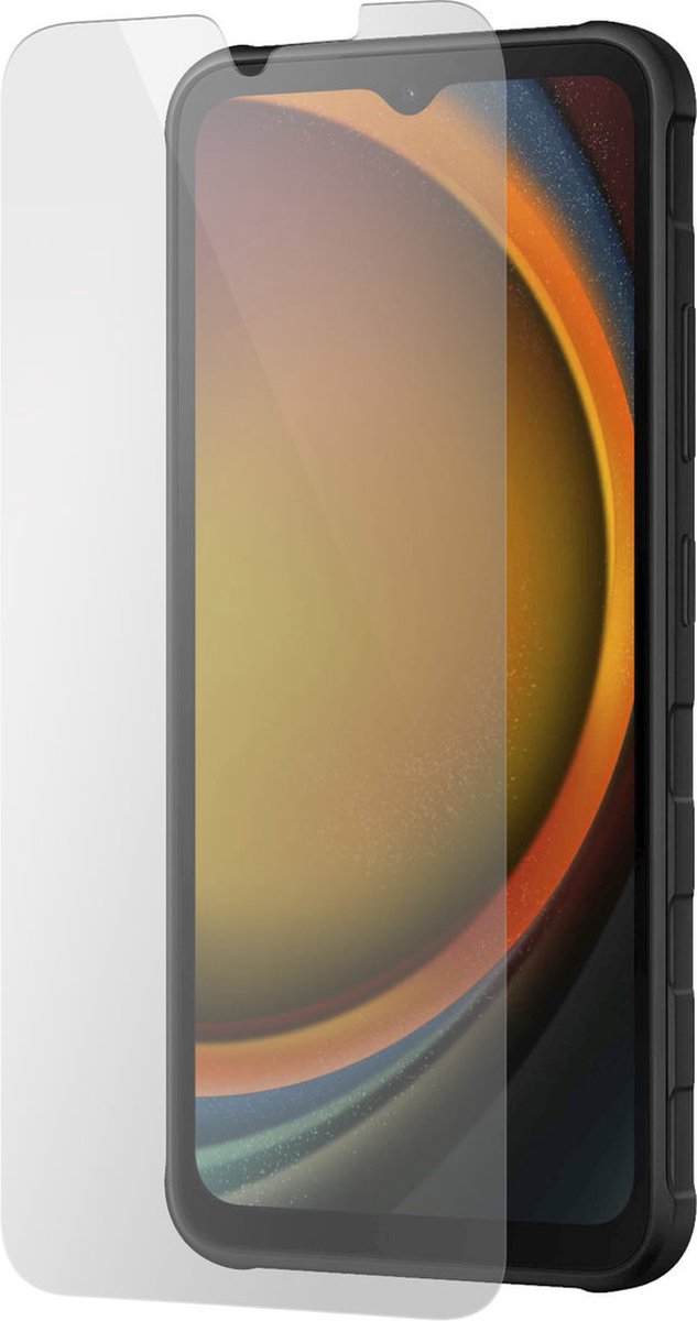 Mobiparts Screenprotector geschikt voor Samsung Galaxy Xcover 7 Samsung Galaxy Xcover 7 Pro - Gehard Glas - Anti-bacterieel -