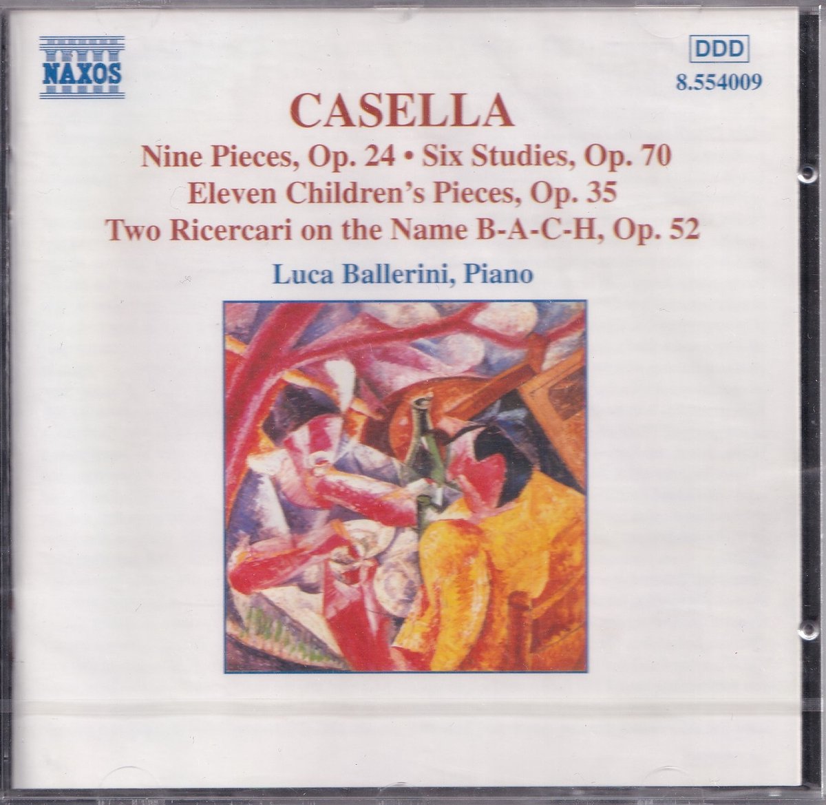 Piano music - Alfredo Casella - Luca Ballerini