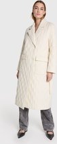 2402504513 Ladies woven soft nylon coat