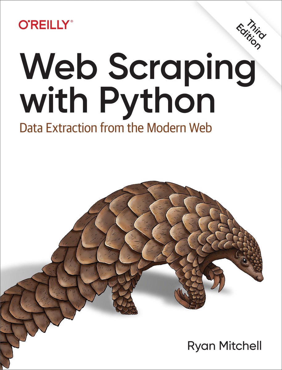 Omslag van Web Scraping with Python