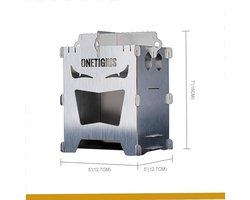 tent kachel / Draagbare Lichtgewicht - camping gas stove Portable collapsible, 12.7L x 12.7W x 18H centimetres