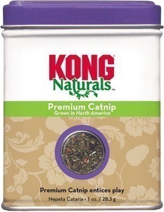 KONG Naturals Catnip – Kattenkruid – Navulling – Kattenspeelgoed – 28.3g - KONG