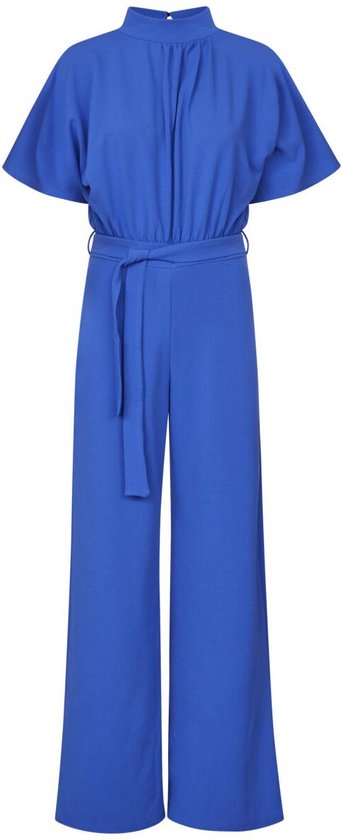 SISTERS POINT Girl-ju Dames Jumpsuit - Bright cobalt - Maat L