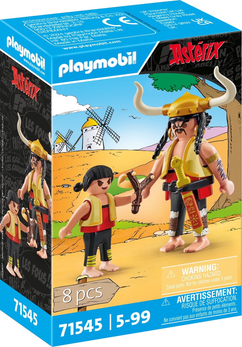 PLAYMOBIL Asterix: Paella en Peseta constructiespeelgoed 71545