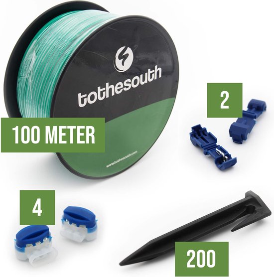 To the South® Installatieset geschikt voor alle Ryobi Roboyagi Robotmaaiers - Klein van To the South — afbeelding 3