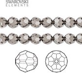 Swarovski Elements, 24 stuks Swarovski ronde kralen, 6mm, greige (5000)