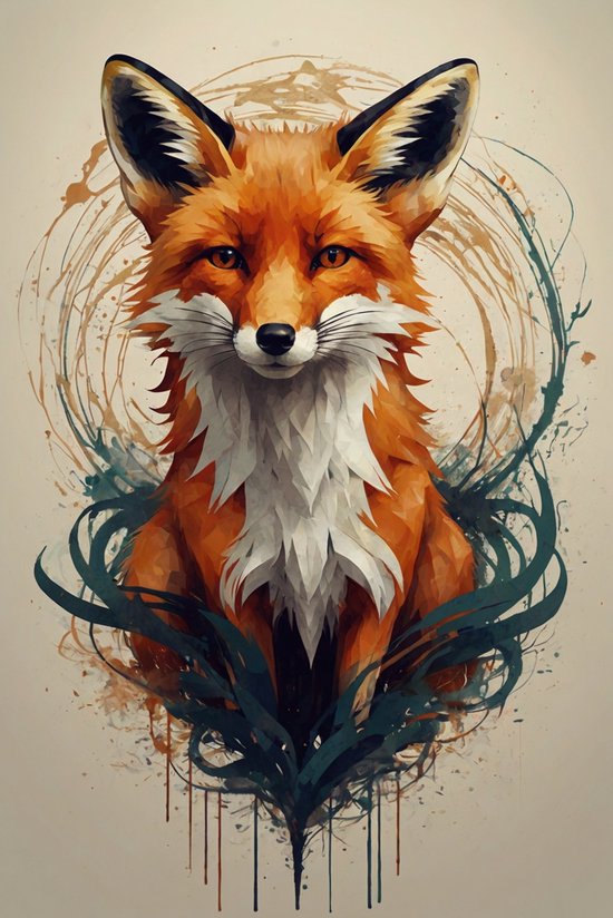 QBIREX Tableau Vintage Avec Papillons Colorés, Décoration Murale