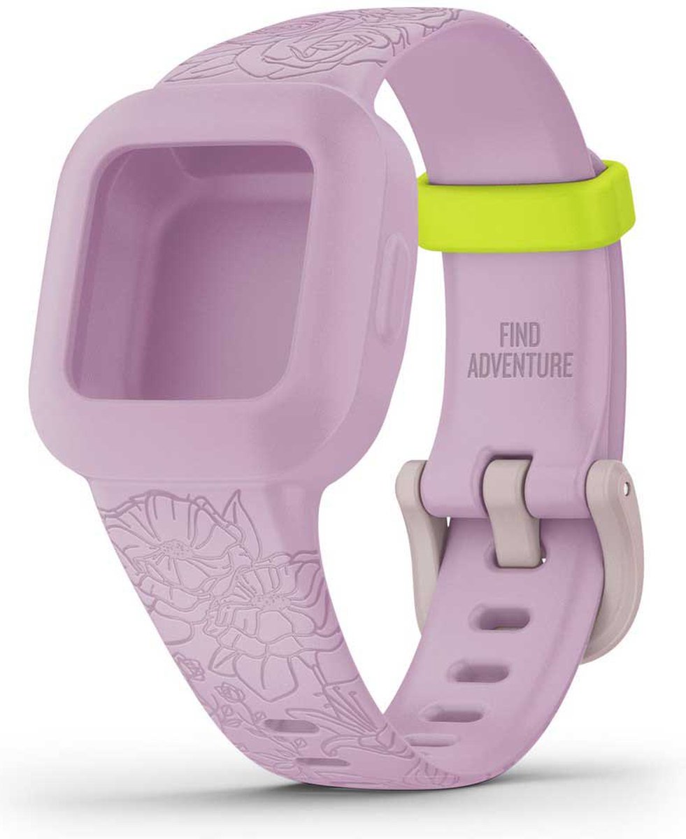 Garmin - Vivofit jr. 3 - Lilax Floral bandje - Lila