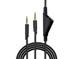 DrPhone VHX - Verbeterde Headset Ervaring - 3.5Mm Audio Aux Kabel - 4 & 5 Polig Inline Mute Volumeregeling - Geschikt voor VR / Laptop / PC / Mixers / Consoles / Audio Smartphone