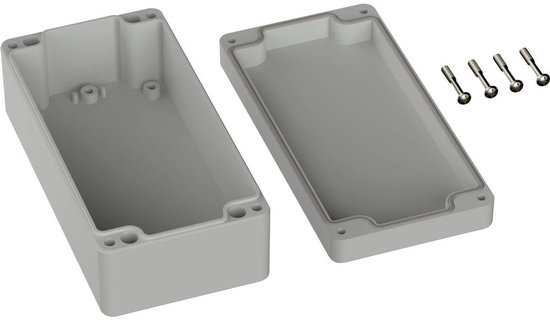 TRU COMPONENTS TC-9065472 Boîtier d'extérieur Polycarbonate gris clair (RAL 7035) 1 pc(s)