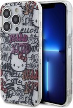 Hello Kitty iPhone 15 Pro Max TPU Back Cover hoesje - Kitty Face - Wit