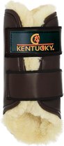 Kentucky Turnout Boots Leather - Kleur: Bruin - Optie: Front - Maat: Full