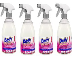 Dasty Professionele Vlekkenverwijderaar - Voorbehandeling Vlekken Textiel - 4 x 600ml