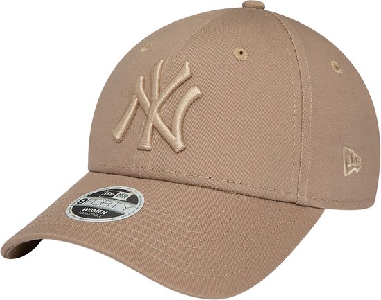 New Era - Casquette ajustable 9FORTY marron League Essential des Yankees de New York pour femmes