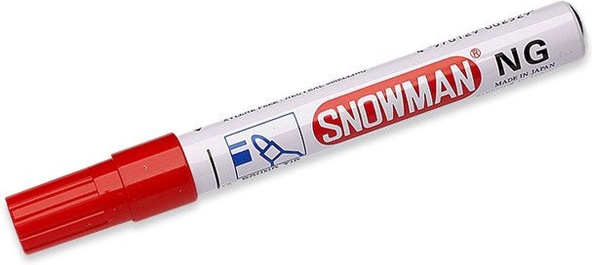 Snowman NG - permanent marker - Groen
