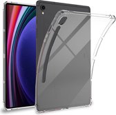 Schokbestendige TPU Hoes Transparant Geschikt voor Samsung Galaxy Tab S9 FE - Shockproof Back Cover Doorzichtig