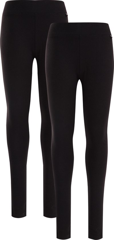 WE Fashion Meisjes legging, 2-pack - Maat 146/152